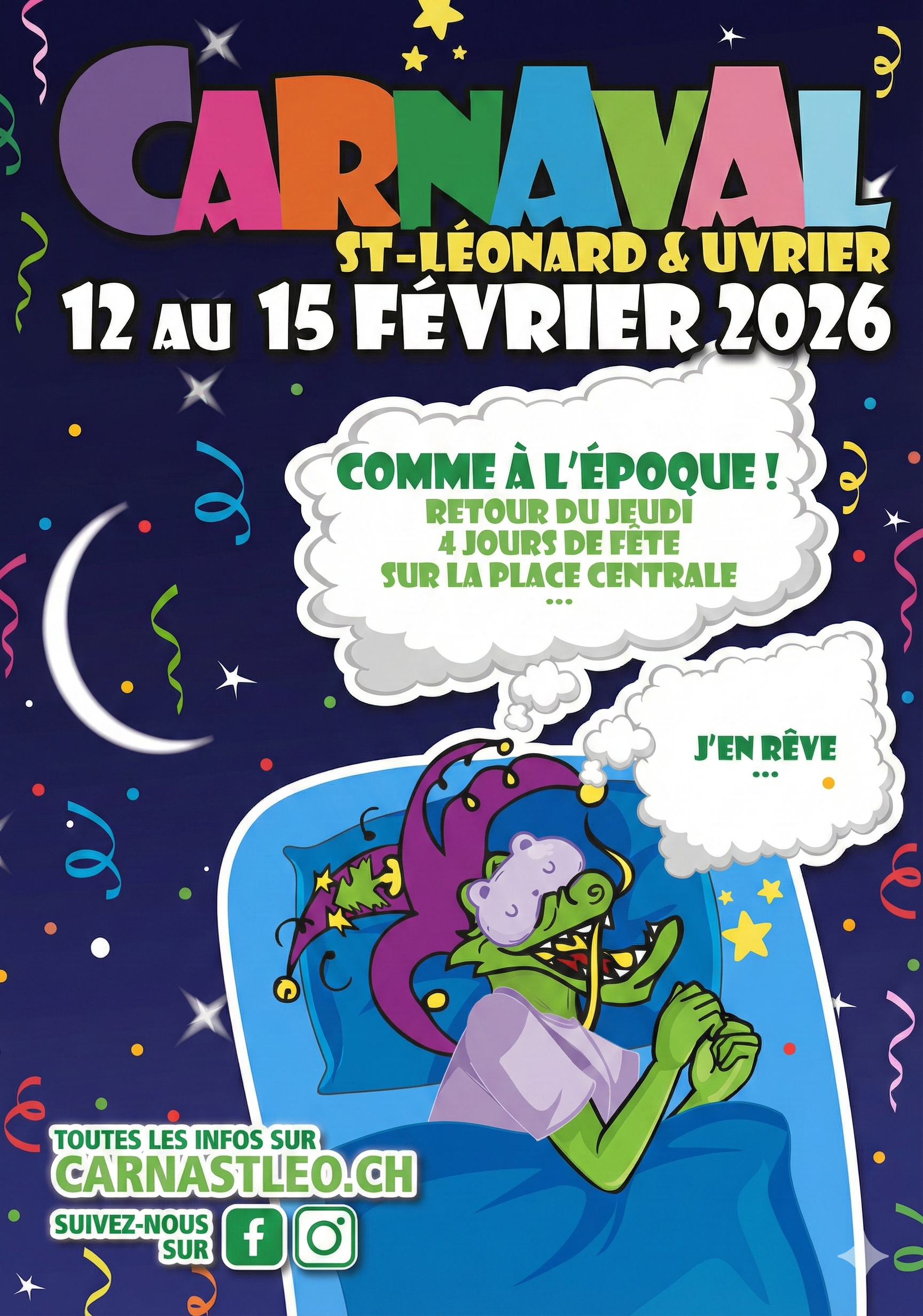 Carnaval St-léonard & Uvrier 2026